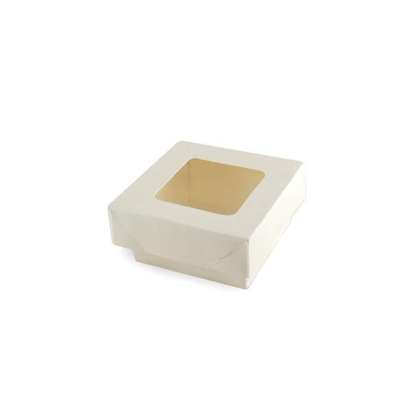 Packnwood Small White Kray Box With Window 7 Oz., 250PK 210KRAYWH85 - main